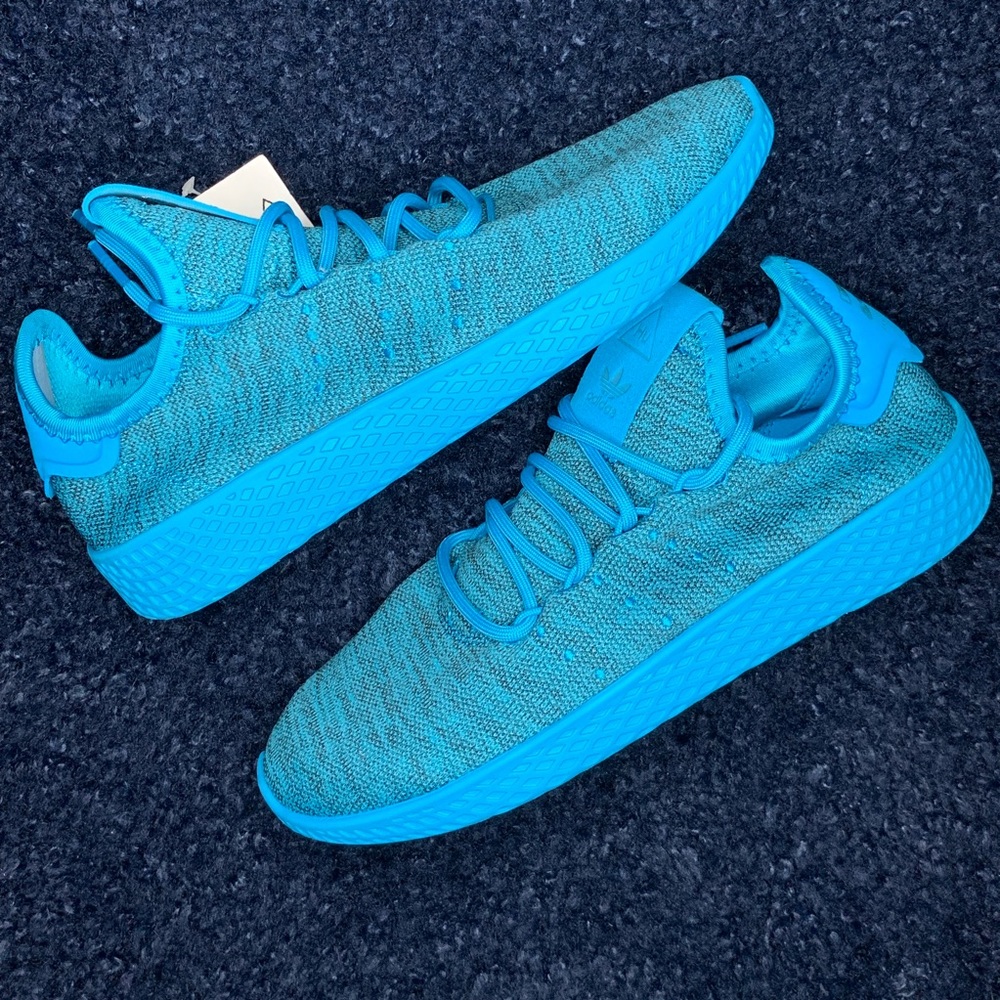 Adidas Pharrell Hu Tennis “Bold Aqua”